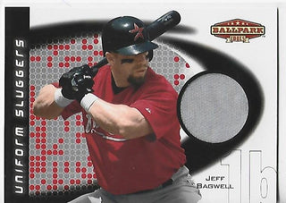 Jeff Bagwell 2002 Upper Deck #US-JB Game-Worn Pants Card