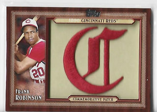 Frank Robinson 2011 Topps Throwback Manufactured Patch Card