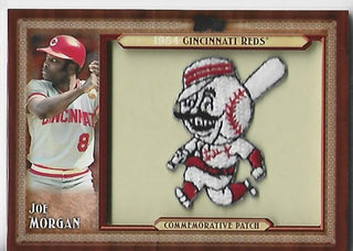 Joe Morgan 2011 Topps Throwback Manufactured Patch Card