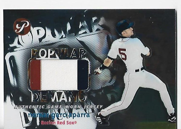 Nomar Garciaparra 2002 Topps Popular Demand #PD-NG Game-Worn Jersey Card