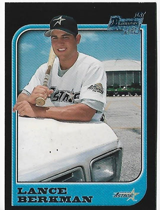 Lance Berkman 1997 Bowman #438 Rookie Card