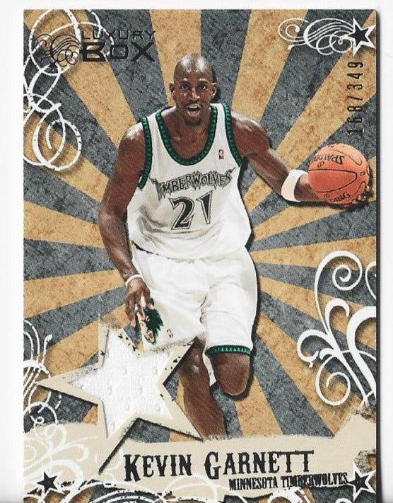 Kevin Garnett 2007 Luxury Box #MR-KG Mezzanine Relic Card