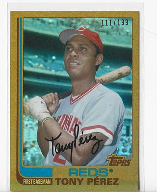 Tony Perez 2013 Topps #85 (111/199) Card