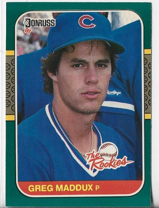 Greg Maddux 1987 Donruss #52 Rookie Card