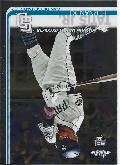 Fernando Tatis Jr 2018 Topps Chrome Rookie Card #54