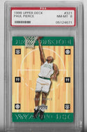 Paul Pierce 1998-99 Upper Deck #321 (PSA Grade MINT-MT 8) Rookie Card