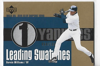 Bernie Williams 2003 Upper Deck #L6-BW1 (64/100) Game Used Jersey Card