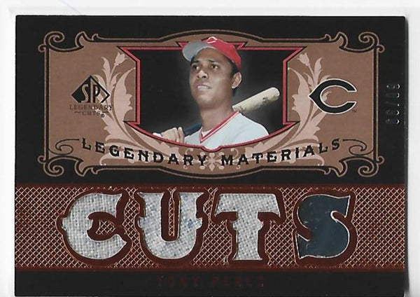 Tony Perez 2007 SP Legendary Cuts Card #66/99