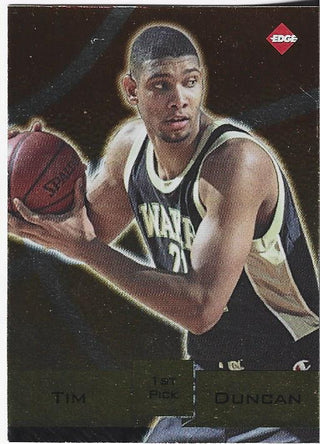 Tim Duncan 1997 Collector's Edge Rookie Card #1