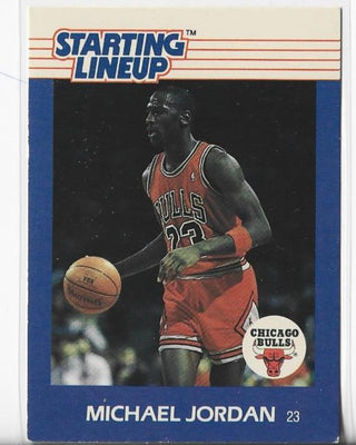 Michael Jordan 1988 Kenner Starting Lineup Card