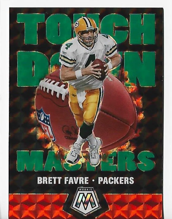 Brett Farve 2020 Panini Prizm Mosaic #TM11 Card