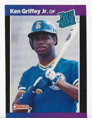 Ken Griffey Jr. 1989 Donruss #33 Rated Rookie Card