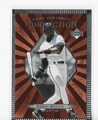 Barry Bonds 1997 Upper Deck #LD9 Long Distance Connection Card