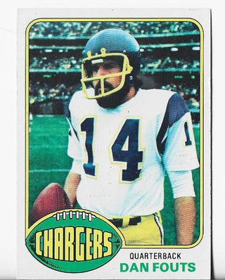 Dan Fouts 1976 Topps #128 Card