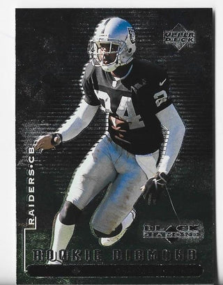 Charles Woodson 1998 Upper Deck Black Diamond #120 Rookie Card