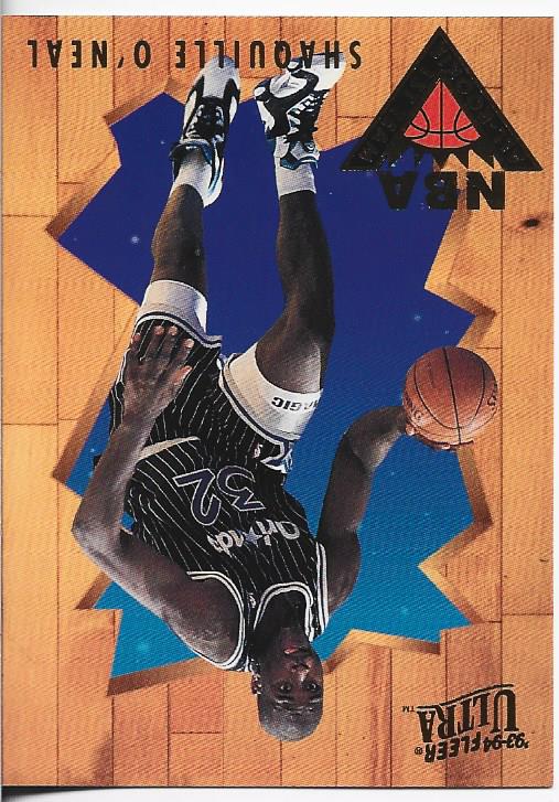 Shaquille O'Neal 1993 Fleer Rookie Card #5