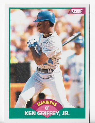 Ken Griffey Jr. 1989 Score #100T Card