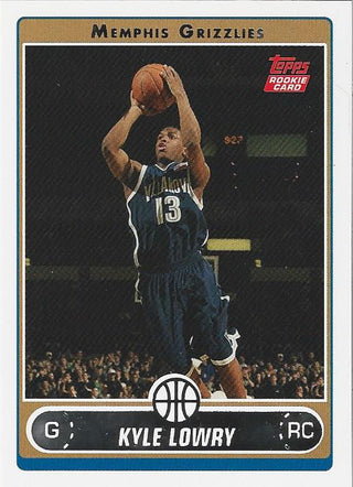 Kyle Lowry 2006 Topps Rookie Card #226