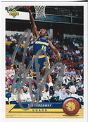 Tim Hardaway 1993 Upper Deck Autographed Card