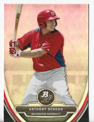 Anthony Rendon 2013 Topps #BPP25 Bowman Platinum Card