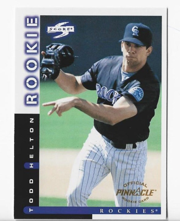 Todd Helton 1997 Pinnacle #251 Rookie Card