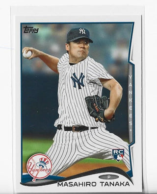 Masahiro Tanaka 2014 Topps #661 Rookie Card