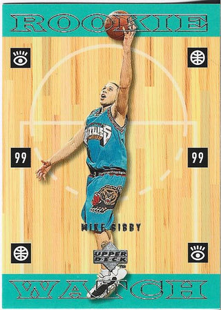 Mike Bibby 1999 Upper Deck Card #313