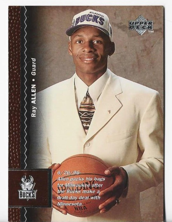 Ray Allen 1996 Upper Deck #69 Card