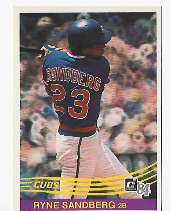 Ryne Sandberg 1984 Donruss #311 Card