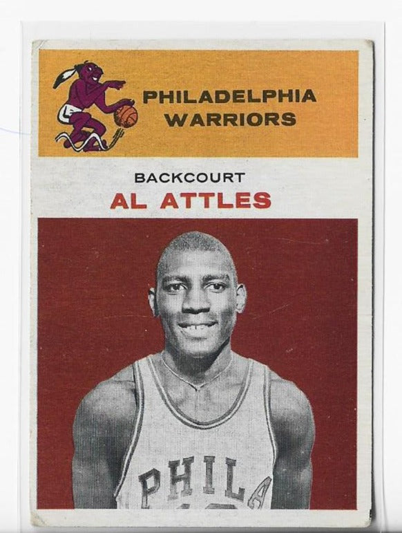 Al Attles 1961 Fleer Basketball #1 Card