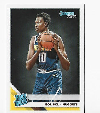 Bol Bol 2019-20 Panini #234 Donruss Rated Rookie Card