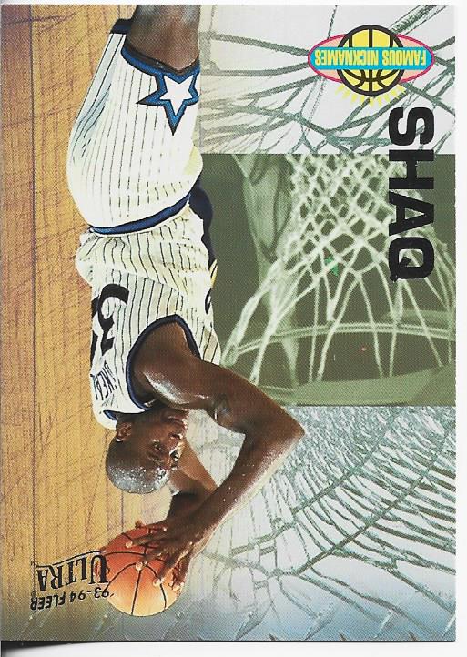 Shaquille O'Neal 1993 Fleer Card #13