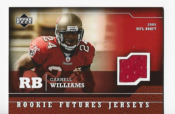 Carnell Williams 2005 Upper Deck #RF-CW Event Worn Jersey