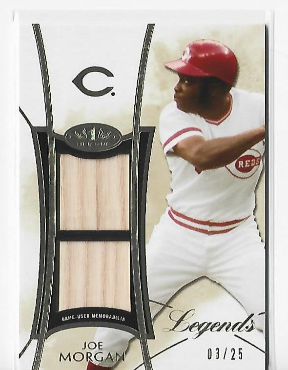 Joe Morgan 2014 Topps #DRL-JM (03/25) Game-Used Memorabilia Card