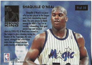 Shaquille O'Neal 1994 Fleer Card #9