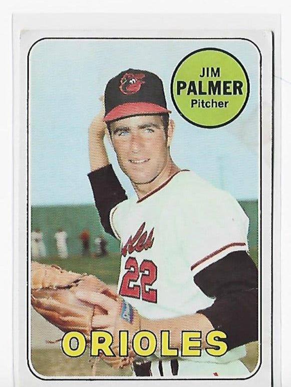 Jim Palmer 1969 Topps #573 Card