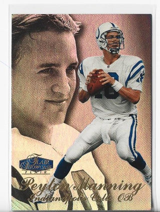 Peyton Manning 1998 Fleer Rookie Card