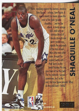 Shaquille O'Neal 1993 Fleer Card #13