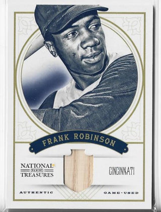 Frank Robinson 2012 Panini National Treasures #54 (67/99) Game-Used Bat Card