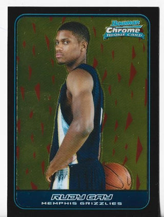 Rudy Gay 2006 Topps #122 Bowman Chrome Rookie Card