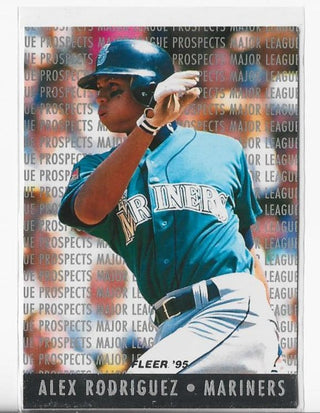 Alex Rodriguez 1995 Fleer Major League Prospect (10/10) Card