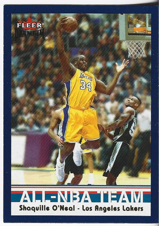 Shaquille O'Neal 2002 Fleer Card #3