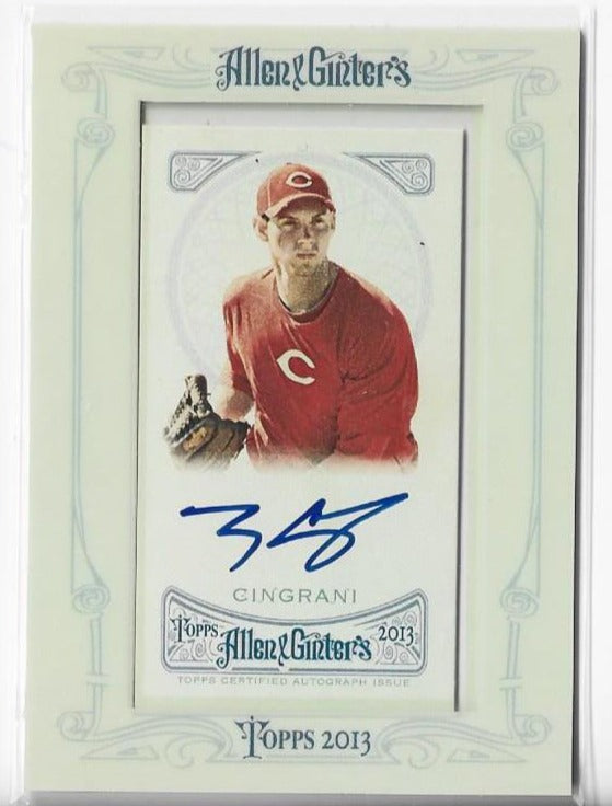 Tony Cingrani 2013 Topps Allen & Ginter #AGA-TCG Autograph Card