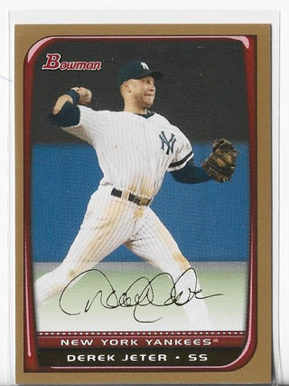 Derek Jeter 2008 Bowman #190 Card