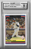 Derek Jeter 2006 Topps Updated & Highlights #UH177 (Global Authority Grade 9 Mint) Card