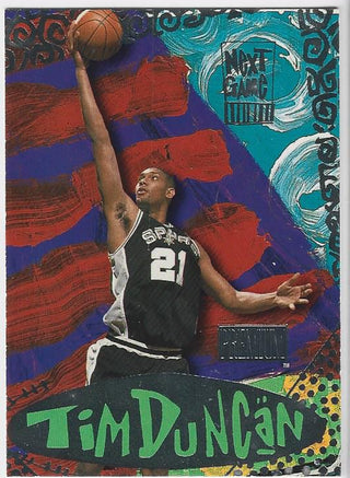 Tim Duncan 1997 Skybox Card