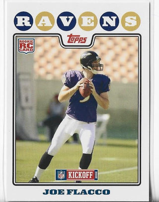 Joe Flacco 2008 Topps Rookie #170 Card