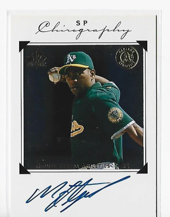 Miguel Tejada 1998 Upper Deck SP #MT Autograph Card