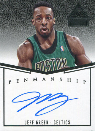 Jeff Green Autographed 2015 Panini Paramount Penmanship Card