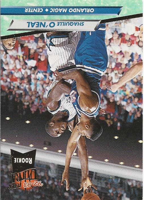 Shaquille O'Neal 1993 Fleer Rookie Card